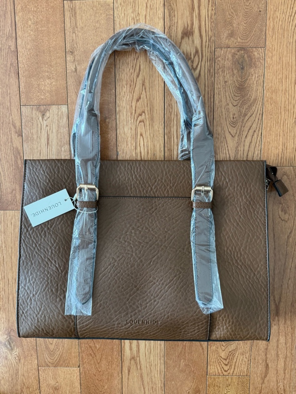 Louenhide NWT Harper laptop bag, Cocoa